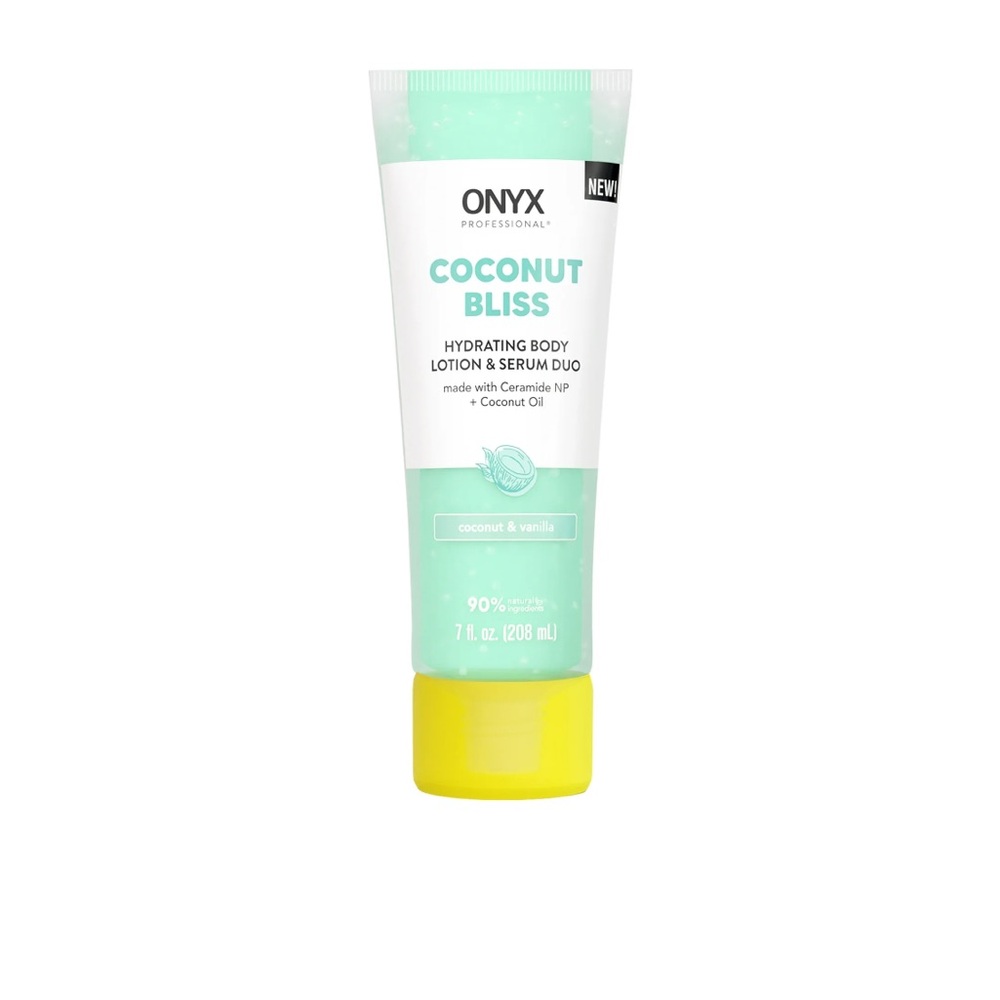 NWT ONYX Professional Hydrating Body Lotion & Serum Duo, Coconut Bliss, 7 fl oz